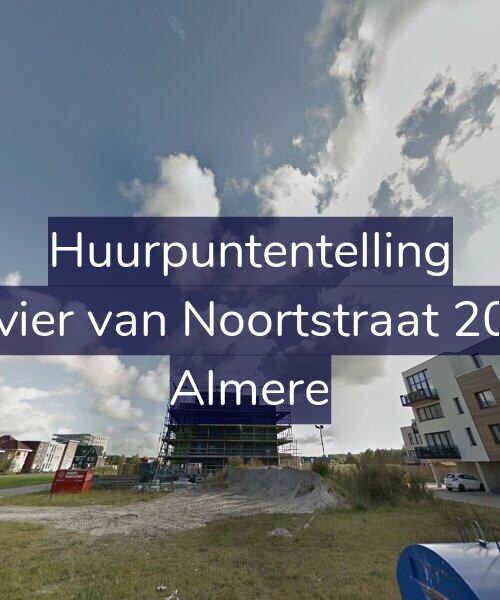 Foto gevel Huurpuntentelling voor Olivier van Noortstraat 20-A, Almere