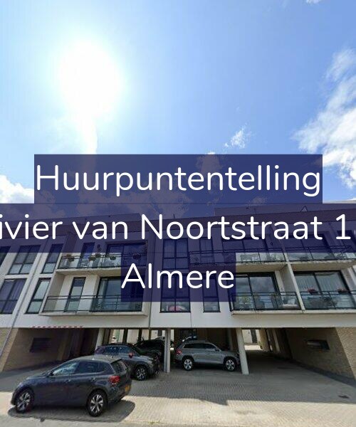 Foto gevel Huurpuntentelling voor Olivier van Noortstraat 184, Almere
