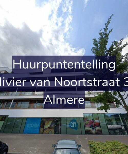 Foto gevel Huurpuntentelling voor Olivier van Noortstraat 38, Almere