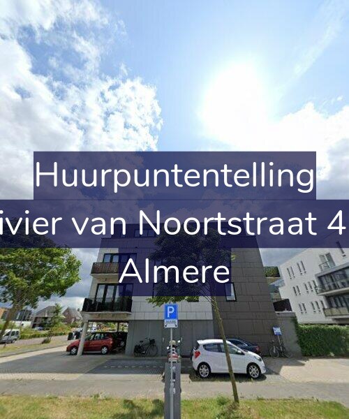 Foto gevel Huurpuntentelling voor Olivier van Noortstraat 4-D, Almere