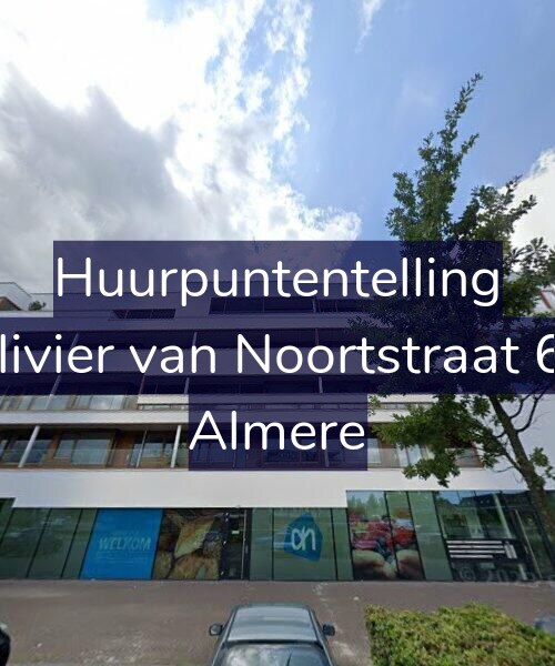 Foto gevel Huurpuntentelling voor Olivier van Noortstraat 66, Almere