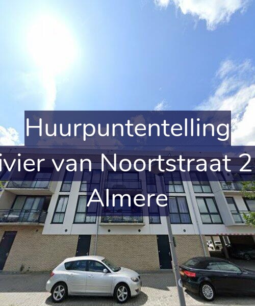 Foto gevel Huurpuntentelling voor Olivier van Noortstraat 218, Almere
