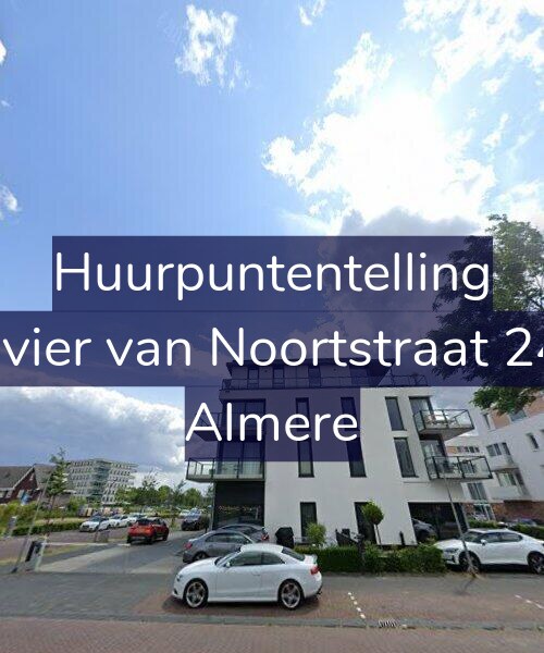 Foto gevel Huurpuntentelling voor Olivier van Noortstraat 24-J, Almere