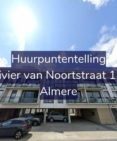 Foto gevel Huurpuntentelling voor Olivier van Noortstraat 186, Almere