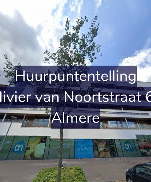 Foto gevel Huurpuntentelling voor Olivier van Noortstraat 68, Almere