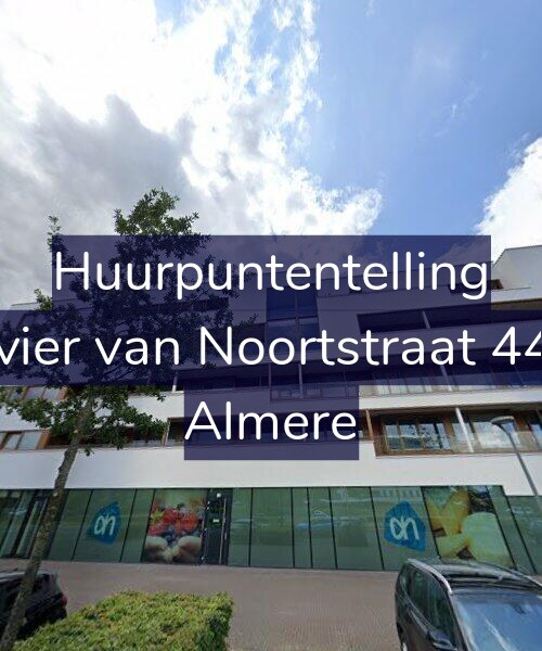 Foto gevel Huurpuntentelling voor Olivier van Noortstraat 44-A, Almere