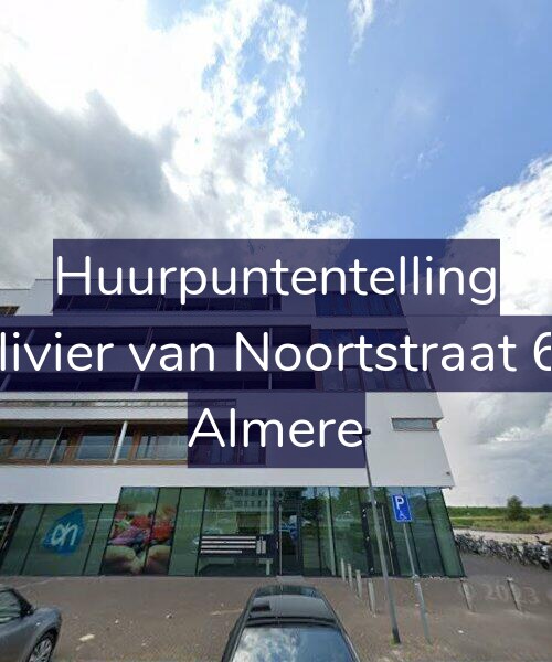 Foto gevel Huurpuntentelling voor Olivier van Noortstraat 62, Almere