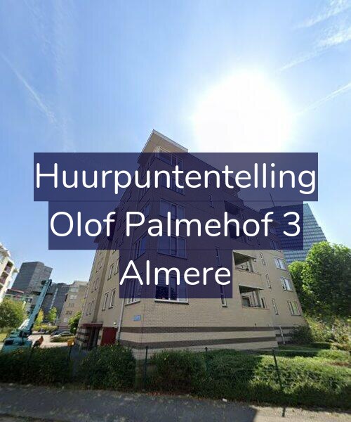 Foto gevel Huurpuntentelling voor Olof Palmehof 3, Almere