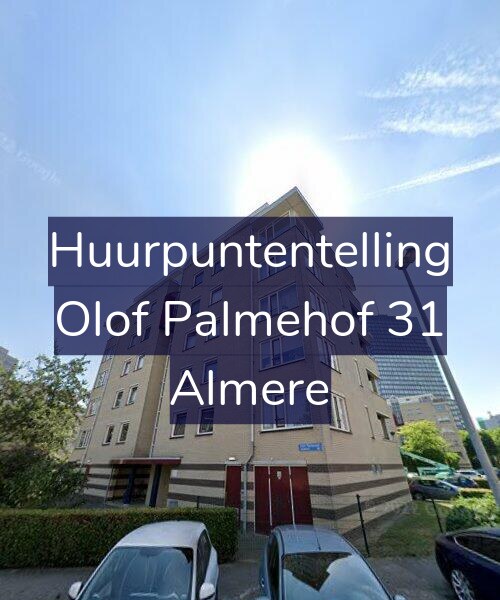 Foto gevel Huurpuntentelling voor Olof Palmehof 31, Almere