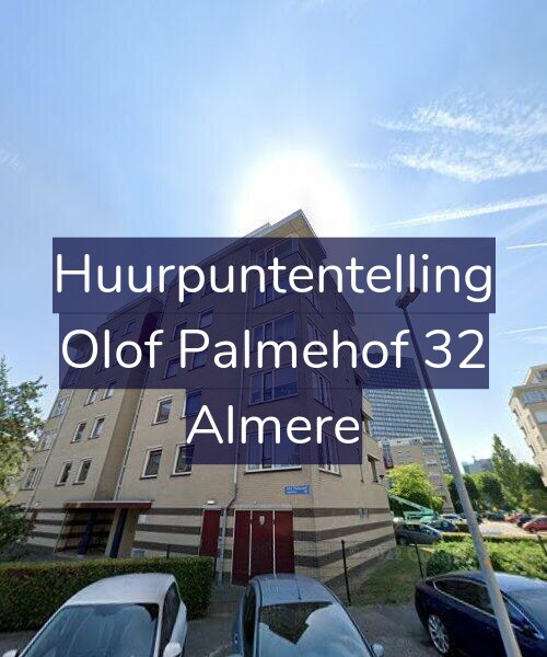 Foto gevel Huurpuntentelling voor Olof Palmehof 32, Almere