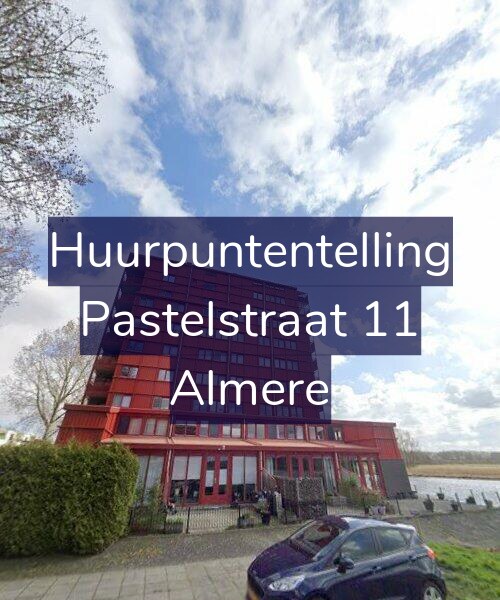 Foto gevel Huurpuntentelling voor Pastelstraat 11, Almere