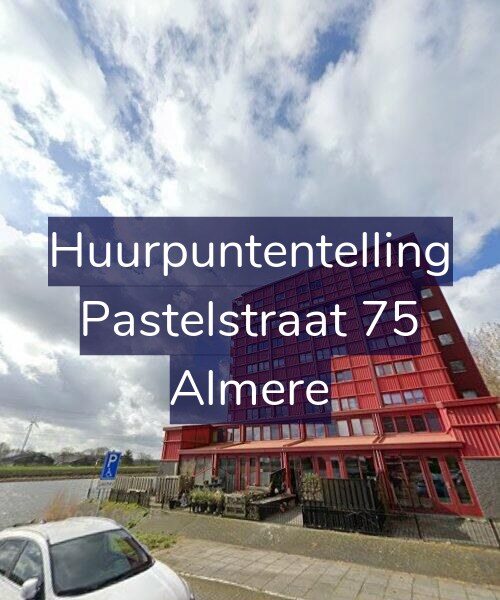 Foto gevel Huurpuntentelling voor Pastelstraat 75, Almere