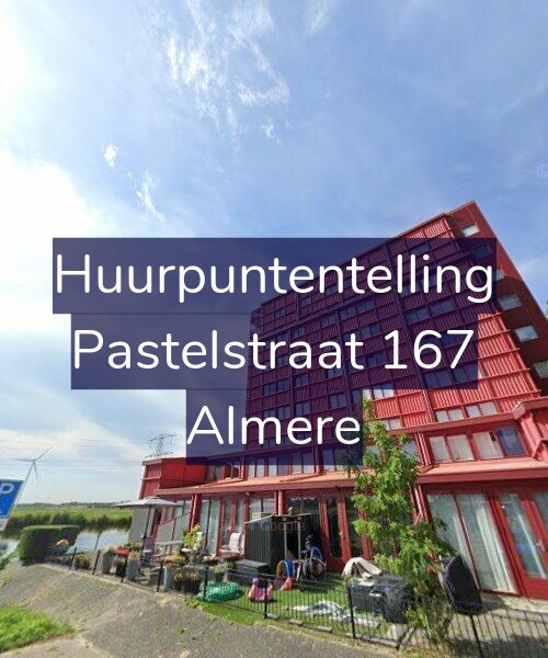 Foto gevel Huurpuntentelling voor Pastelstraat 167, Almere