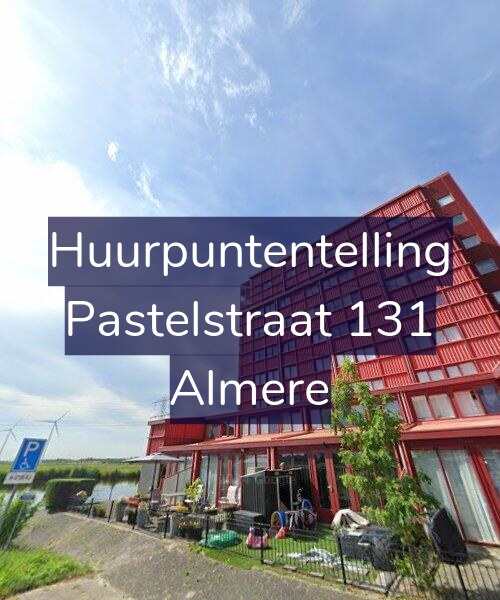 Foto gevel Huurpuntentelling voor Pastelstraat 131, Almere