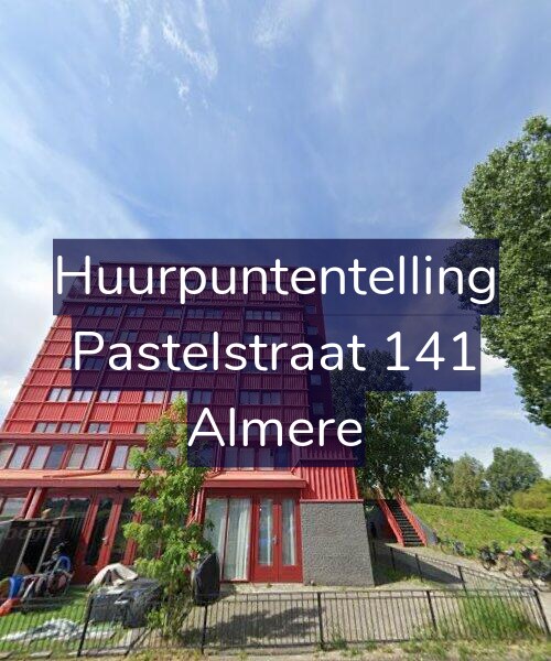 Foto gevel Huurpuntentelling voor Pastelstraat 141, Almere