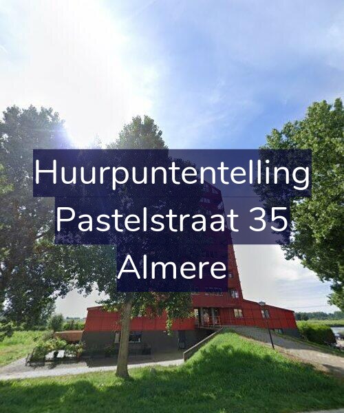 Foto gevel Huurpuntentelling voor Pastelstraat 35, Almere