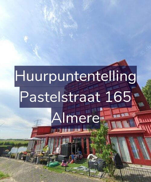 Foto gevel Huurpuntentelling voor Pastelstraat 165, Almere