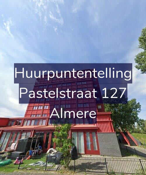 Foto gevel Huurpuntentelling voor Pastelstraat 127, Almere