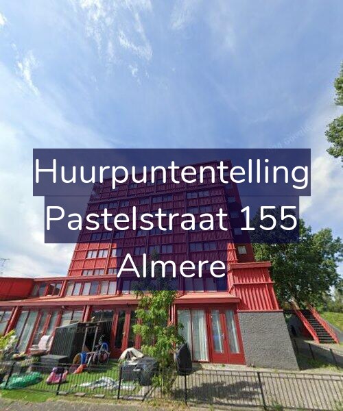 Foto gevel Huurpuntentelling voor Pastelstraat 155, Almere