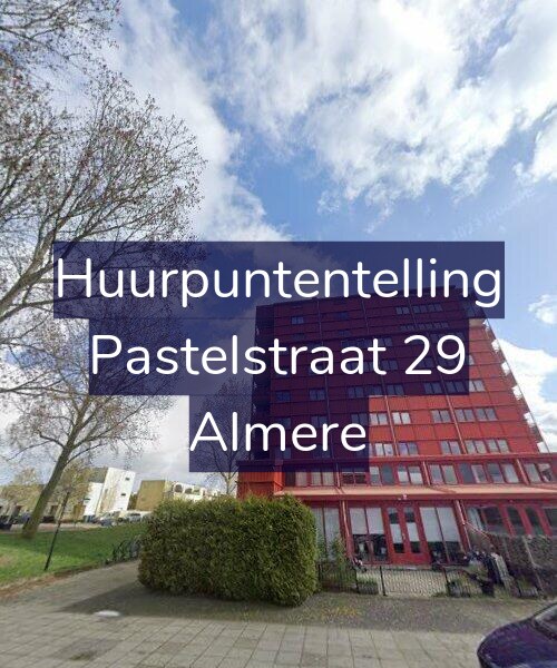 Foto gevel Huurpuntentelling voor Pastelstraat 29, Almere