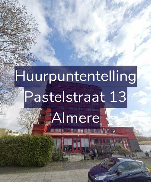 Foto gevel Huurpuntentelling voor Pastelstraat 13, Almere