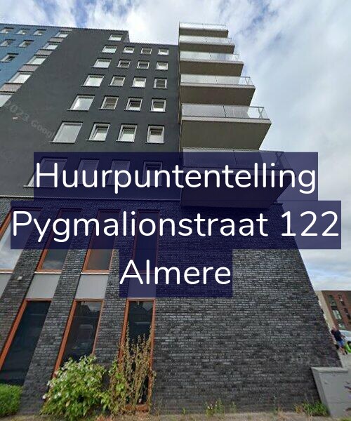 Foto gevel Huurpuntentelling voor Pygmalionstraat 122, Almere