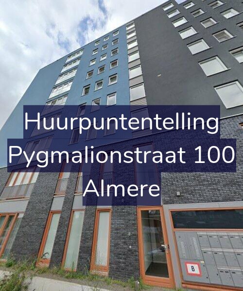 Foto gevel Huurpuntentelling voor Pygmalionstraat 100, Almere