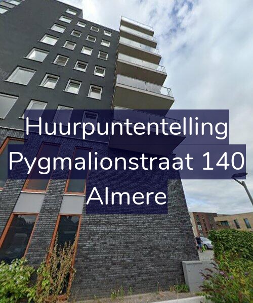 Foto gevel Huurpuntentelling voor Pygmalionstraat 140, Almere