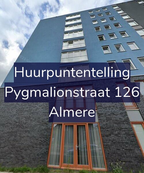 Foto gevel Huurpuntentelling voor Pygmalionstraat 126, Almere