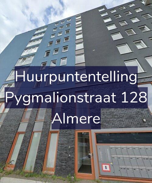 Foto gevel Huurpuntentelling voor Pygmalionstraat 128, Almere