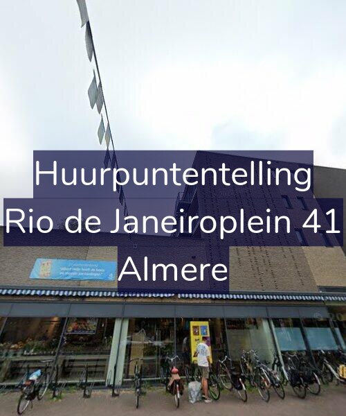 Foto gevel Huurpuntentelling voor Rio de Janeiroplein 41, Almere