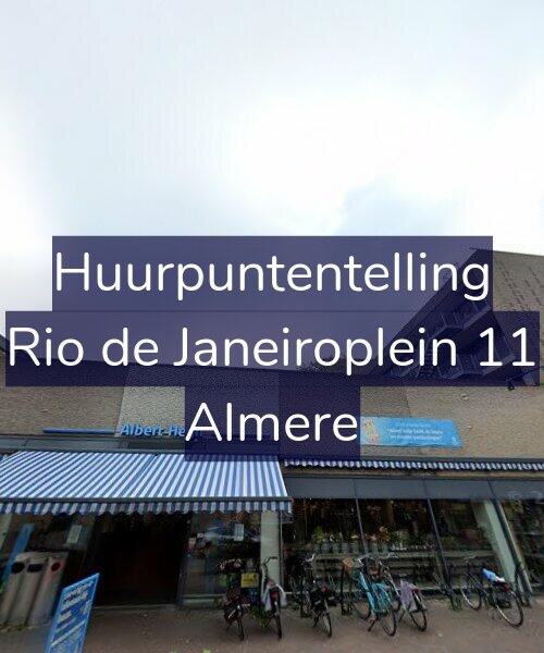 Foto gevel Huurpuntentelling voor Rio de Janeiroplein 11, Almere