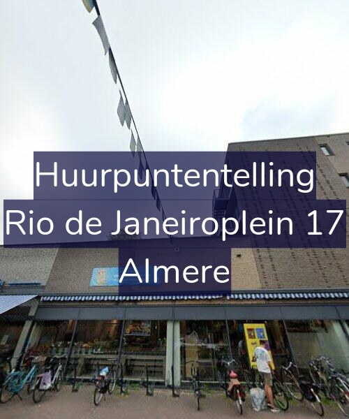 Foto gevel Huurpuntentelling voor Rio de Janeiroplein 17, Almere