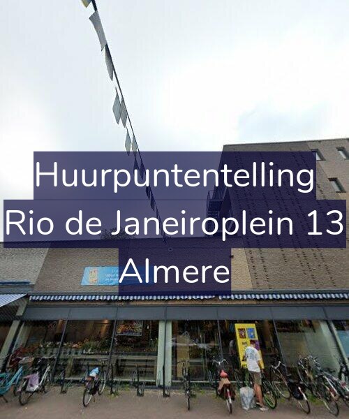Foto gevel Huurpuntentelling voor Rio de Janeiroplein 13, Almere