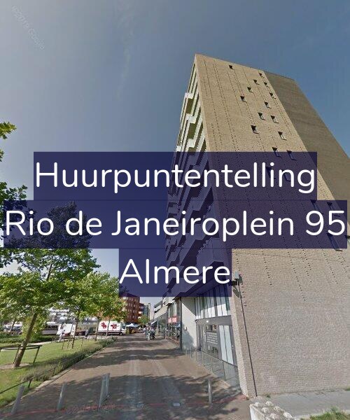 Foto gevel Huurpuntentelling voor Rio de Janeiroplein 95, Almere