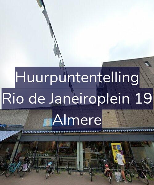 Foto gevel Huurpuntentelling voor Rio de Janeiroplein 19, Almere