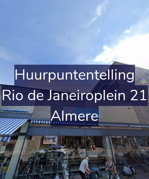 Foto gevel Huurpuntentelling voor Rio de Janeiroplein 21, Almere