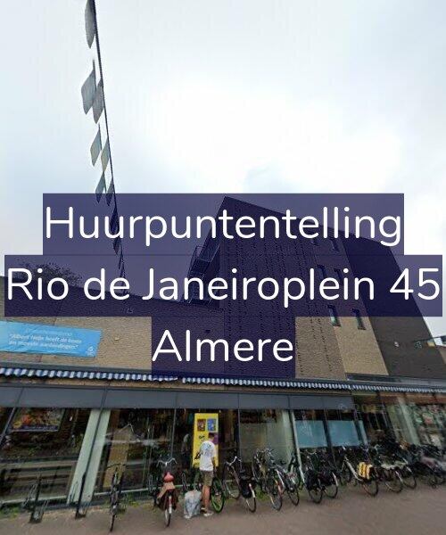 Foto gevel Huurpuntentelling voor Rio de Janeiroplein 45, Almere