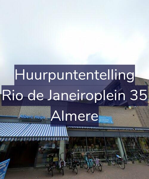 Foto gevel Huurpuntentelling voor Rio de Janeiroplein 35, Almere