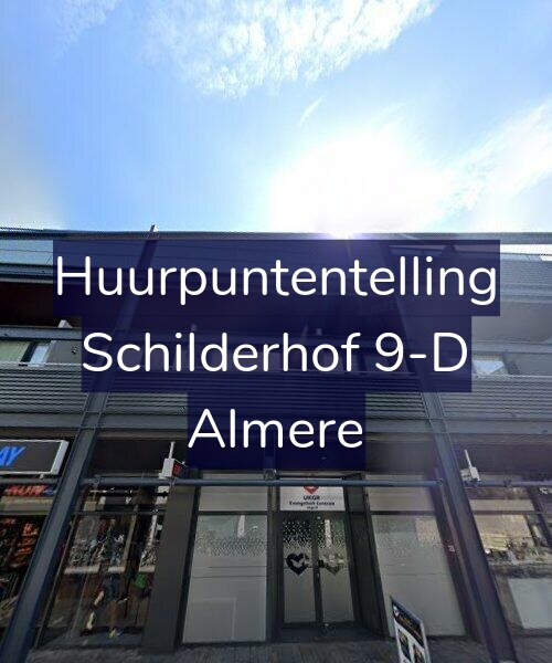 Foto gevel Huurpuntentelling voor Schilderhof 9-D, Almere