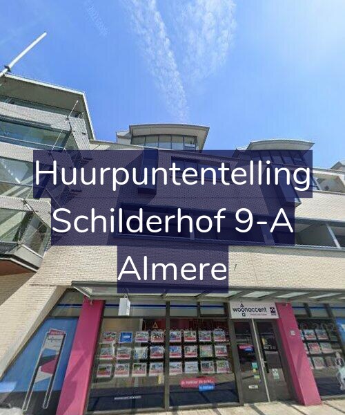 Foto gevel Huurpuntentelling voor Schilderhof 9-A, Almere
