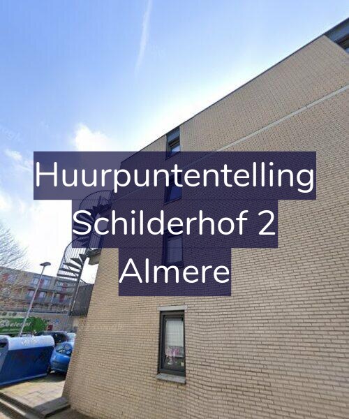Foto gevel Huurpuntentelling voor Schilderhof 2, Almere