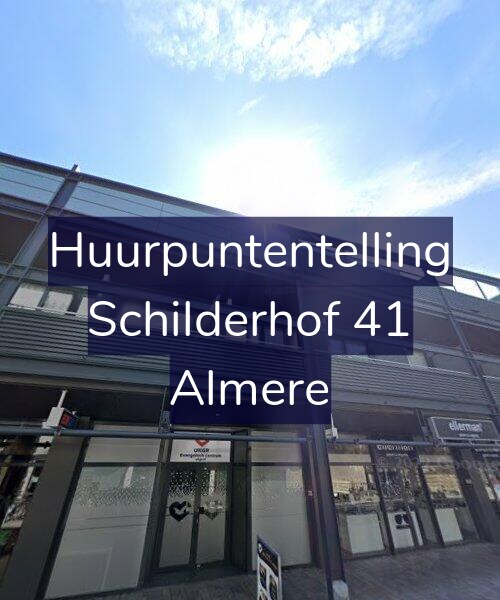 Foto gevel Huurpuntentelling voor Schilderhof 41, Almere