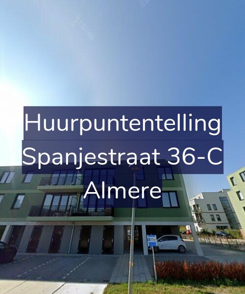 Foto gevel Huurpuntentelling voor Spanjestraat 36-C, Almere