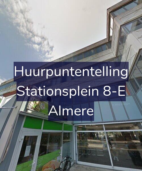 Foto gevel Huurpuntentelling voor Stationsplein 8-E, Almere