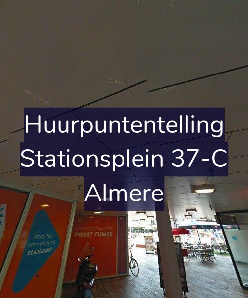 Foto gevel Huurpuntentelling voor Stationsplein 37-C, Almere