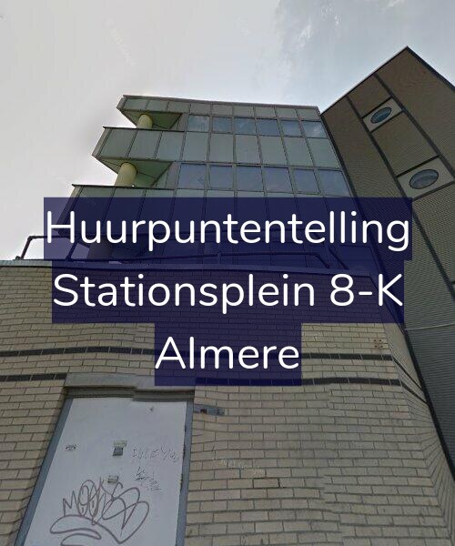 Foto gevel Huurpuntentelling voor Stationsplein 8-K, Almere