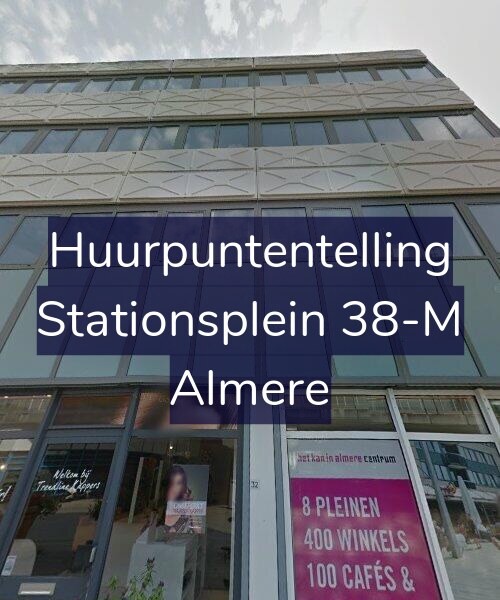 Foto gevel Huurpuntentelling voor Stationsplein 38-M, Almere