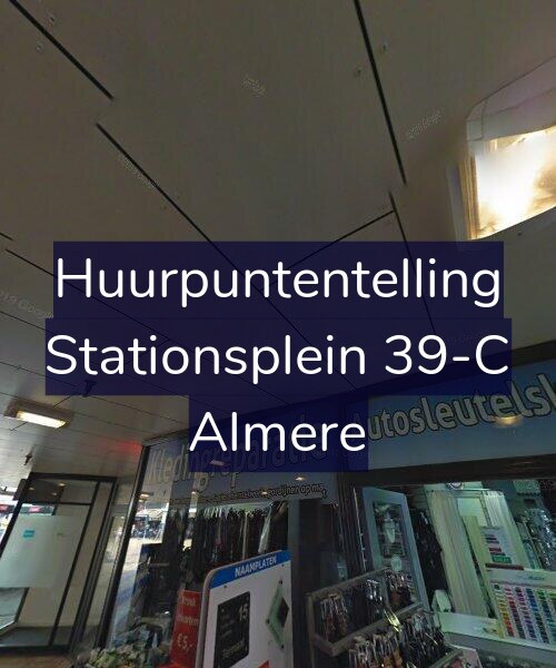 Foto gevel Huurpuntentelling voor Stationsplein 39-C, Almere