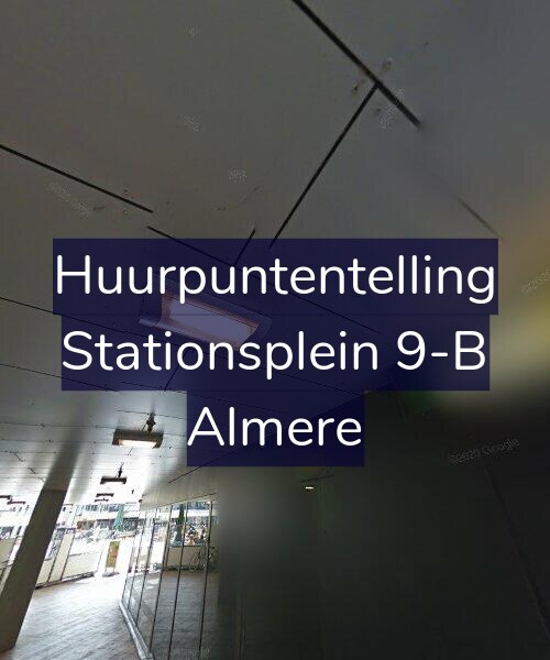 Foto gevel Huurpuntentelling voor Stationsplein 9-B, Almere